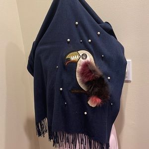 Bird & Pearl scarf